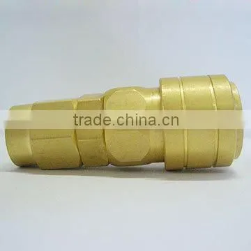 Nitto brass pneumatic quick connect coupling
