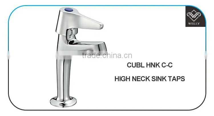 2016 Luxury Bathroom Design Single Handle Water Basin Tall Mixer Tap