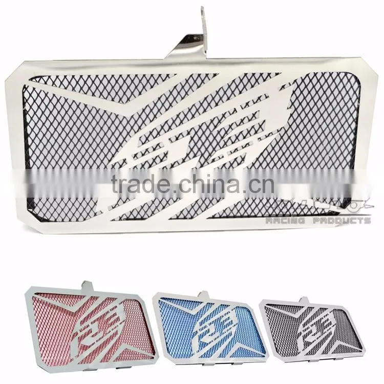 BJ-RG-YA004 Stainless steel 304 motorcycle Black Radiator Guards Cover Grille for Yamaha yzf R3 2015 2016