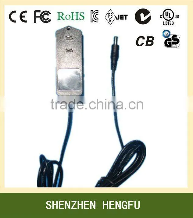 Wall Mount 14V 0.5A LED Power Supply with CCC 19510