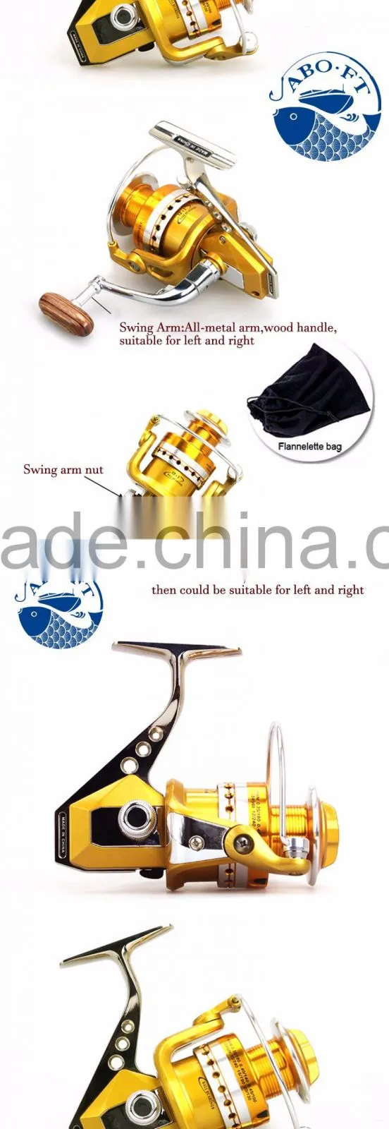 2016 wholesale newest popular high-class bait casting fishing reels BE
