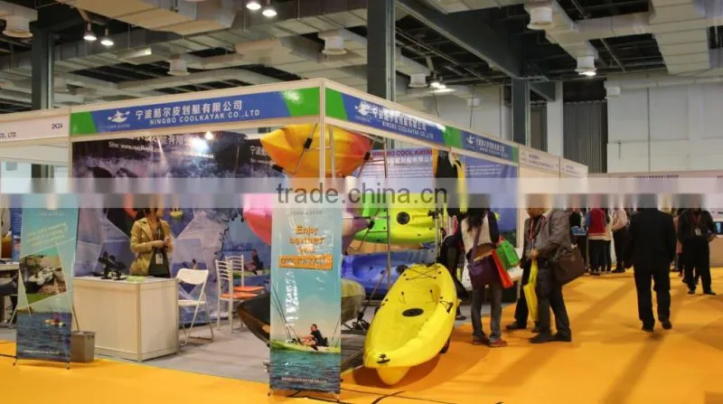 plastic kayak with pedals