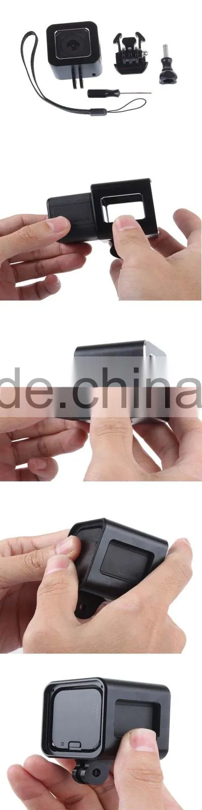 2015 New metal case for Gopro hero 4 made of aluminum alloy