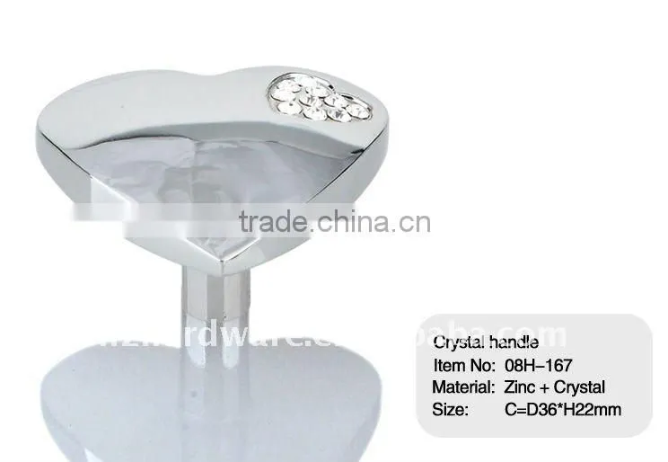 Unique drawer crystal knobs