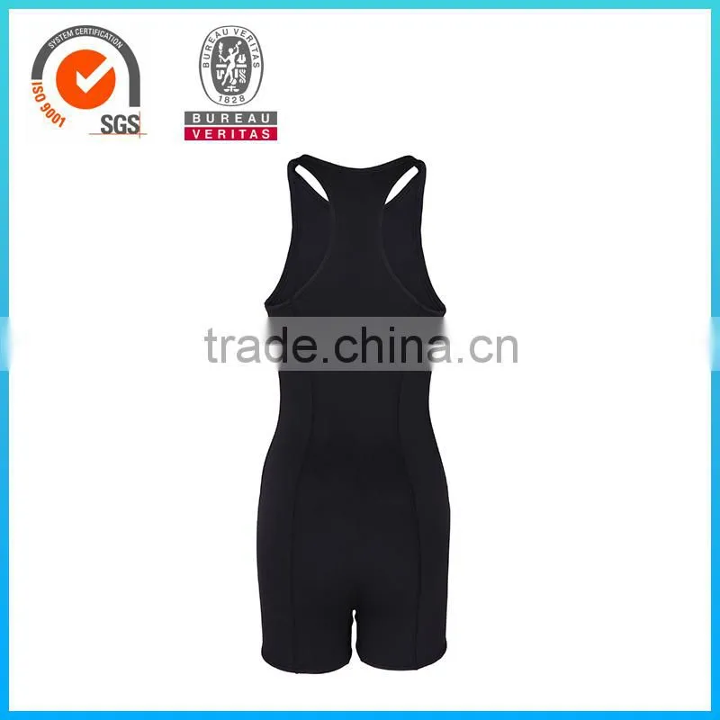 2016 New Design Sleeveless Short Pants Women Sexy Neoprene Wetsuit