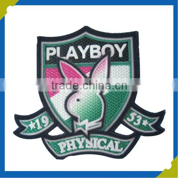 personal custom embossed 3D wholesale superman hook Embroidery patch