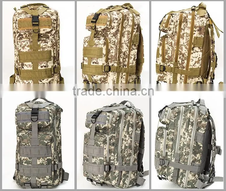 Outdoor camouflage 3P tactical assault backpack