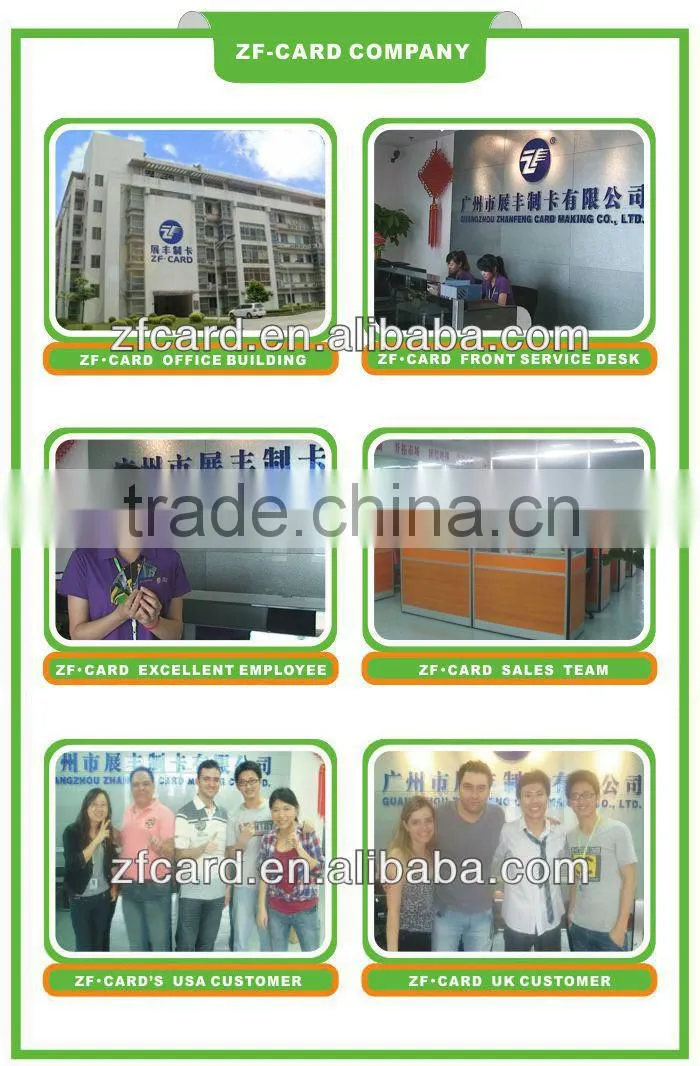 High class white inkjet printable pvc plastic card packs
