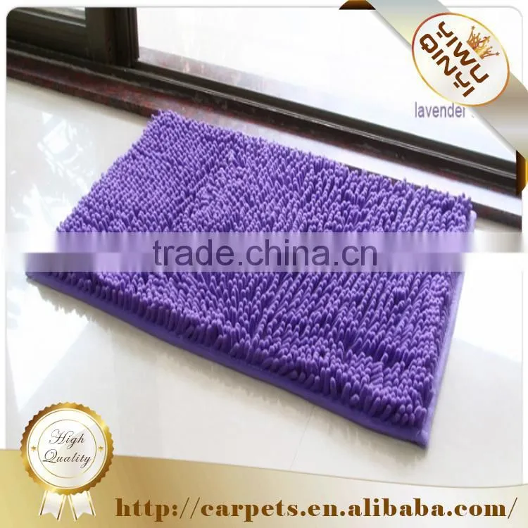 Chinese imports wholesale Microfiber chenille bath rug