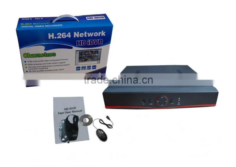 New CCTV DVR h 264 standalone dvr Support AHD camera cctv camera IP camera