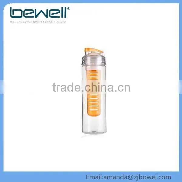 2016 Hot Sale Fruit Infuse Tritan Water Bottle,No Moq