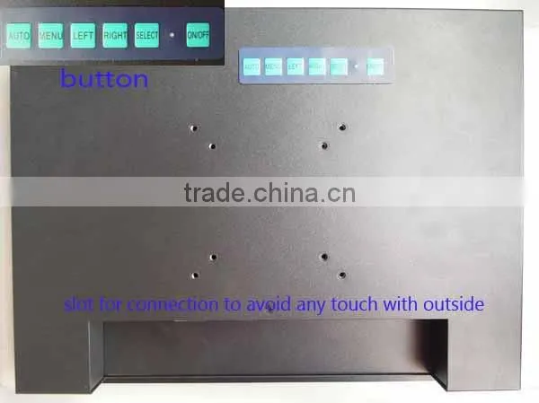 metal case 10.2inch tft lcd monitor