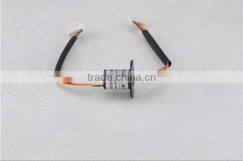 miniature slip ring SRC12A-6 OD 12mm 6wires 2Amp