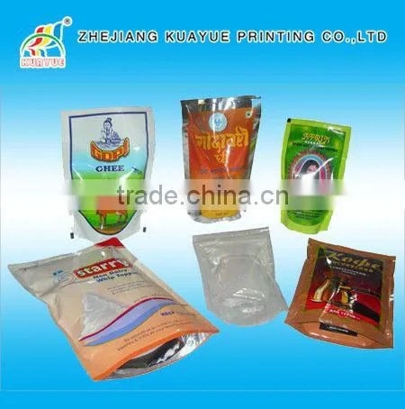 Customized New High Quality Zipper Standingup Pouch -- ISO/EU/FDA Approved!!
