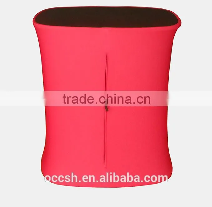 Square Promotion Table Tension Fabric Display Counter Supermarket Use Exhibition Promotion Desk