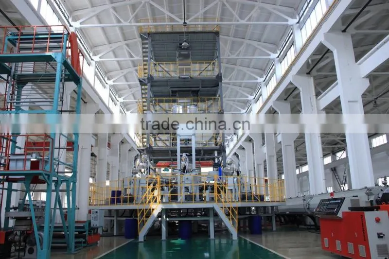 3 and 5 layers co-extrusion POF film machine