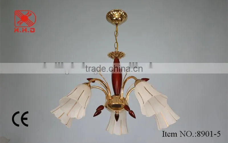 modern hanging light fixture wooden chandelier glass pendant light