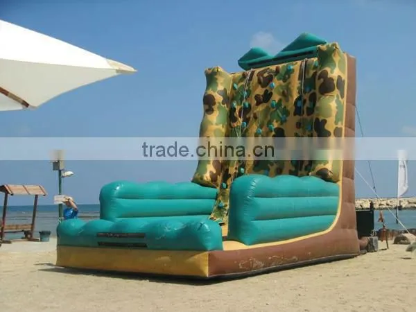 2015 exciting inflatable climbing mountain,climbing wall on sale