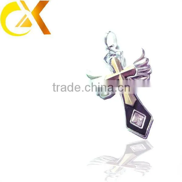 custom charm Stainless Steel Jewelry cross pendants for jewelry making