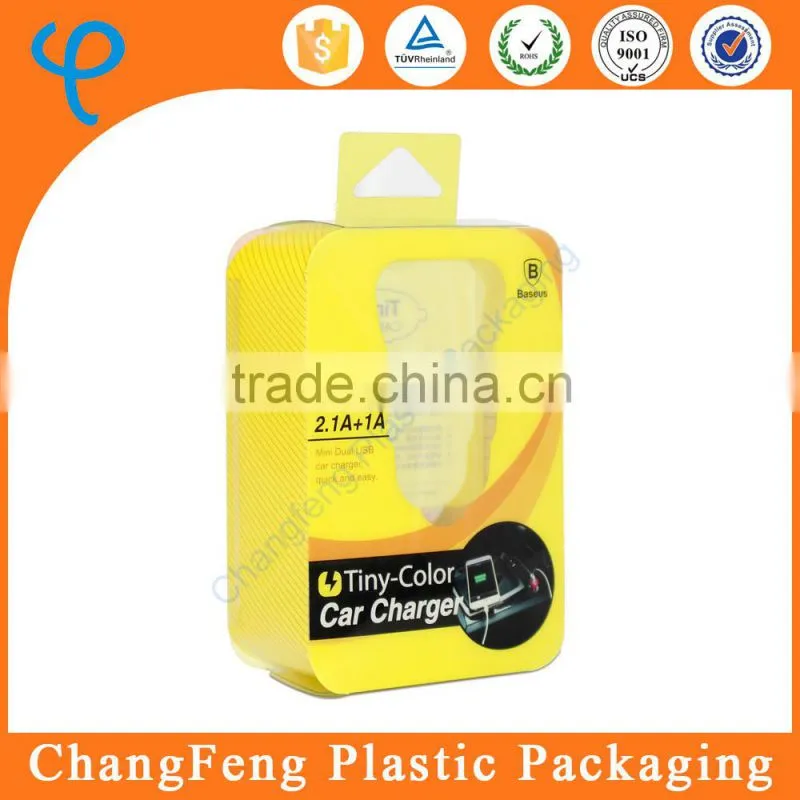 Customized Rectangle Plastic Phone Accessories Box