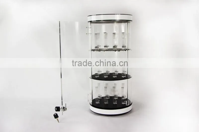 High quality 3 layers watch display cabinet/display counter with lock