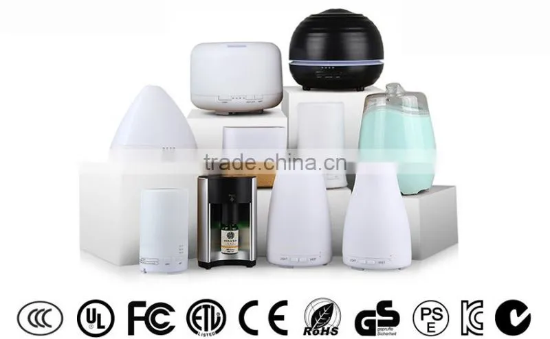 100% aromatherapy essential oil led light diffuser