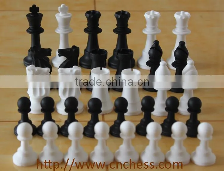 Silicone chess set with silicone chess board