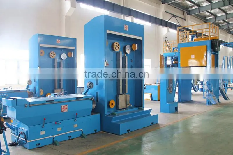 ISO approved super intermadiate wire drawing machine, cable macking machine