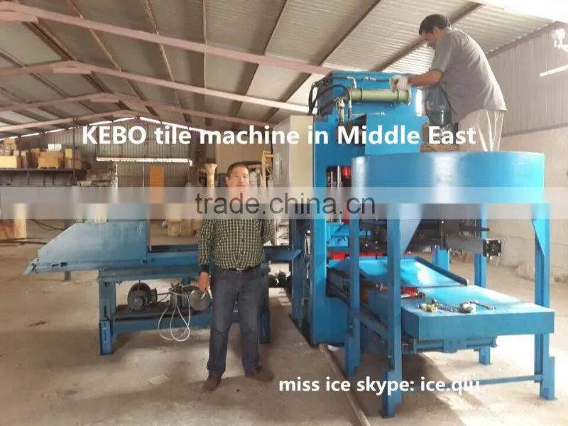 KB-125E/600 automatic concrete floor tile machine