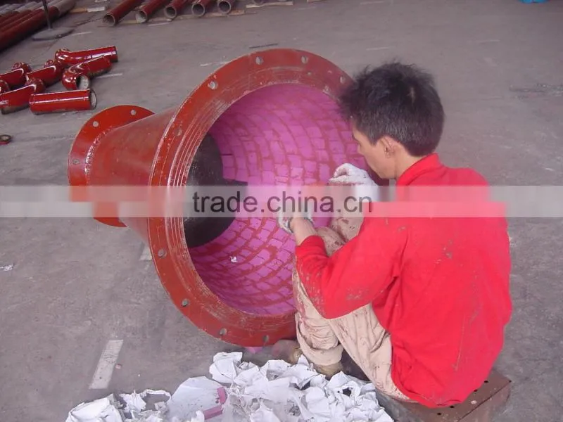 Ceramic-lined Pipe