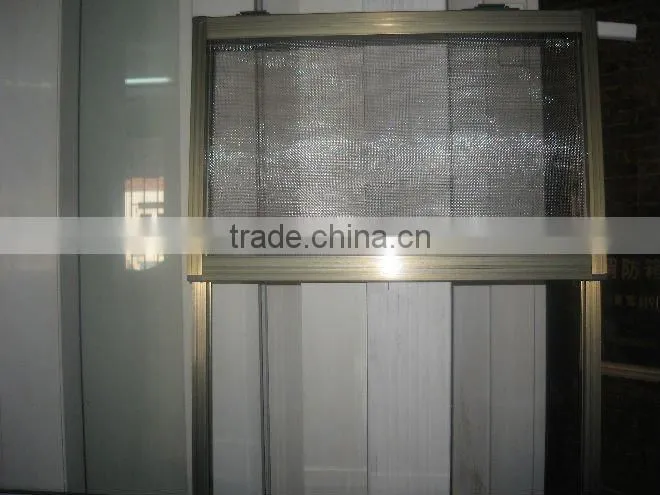Pvc door curtain Door&window Screens Type and Plastic screen Netting meterial magnetic mosquito