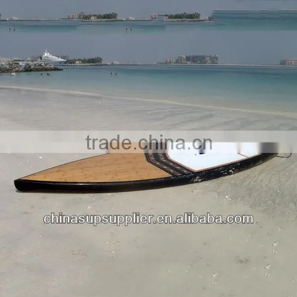 Fastest Race sup longboard/ bamboo deck sup race board/ race bodyboard