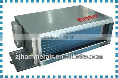 CE certified Ceiling concealed duct fancoils