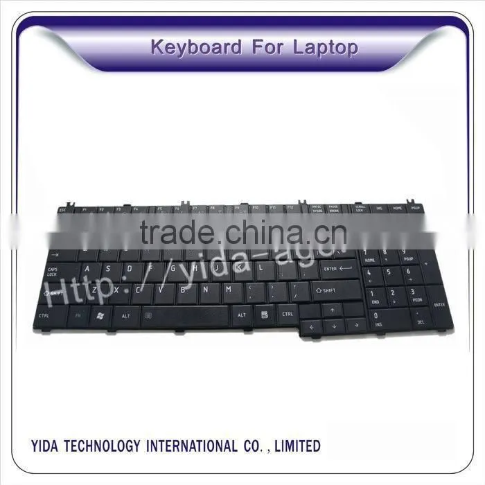 Laptop Keyboard For Toshiba A505 with US layout black