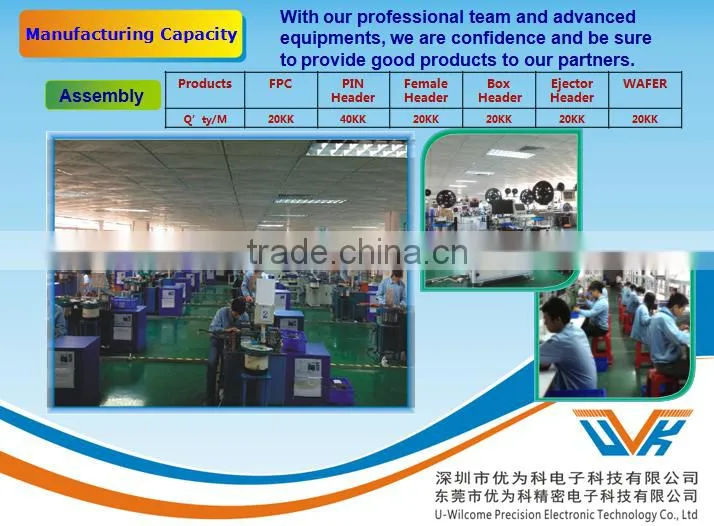 4 pin/6 Pin Wafer Connector SMT Type PH=1.5