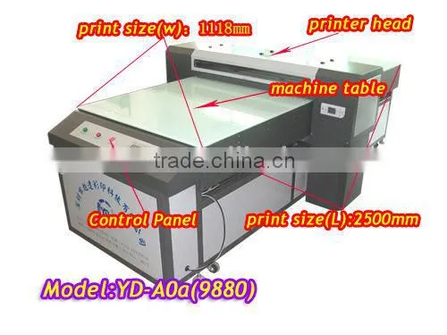 Factory derect sale leather belt embossing printer machine