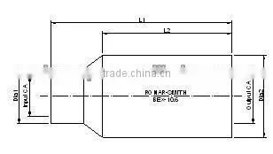 CO2 Laser 9.4/10.6 um Fixed Series Beam Expander for laser marking machien