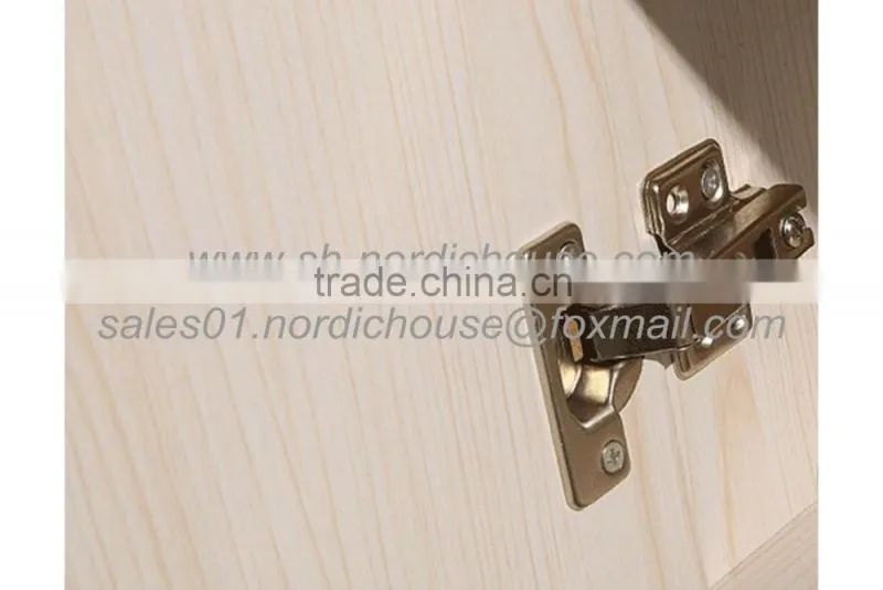 Convenient and fashionable flat packing bedroom funiture built in wardrobe