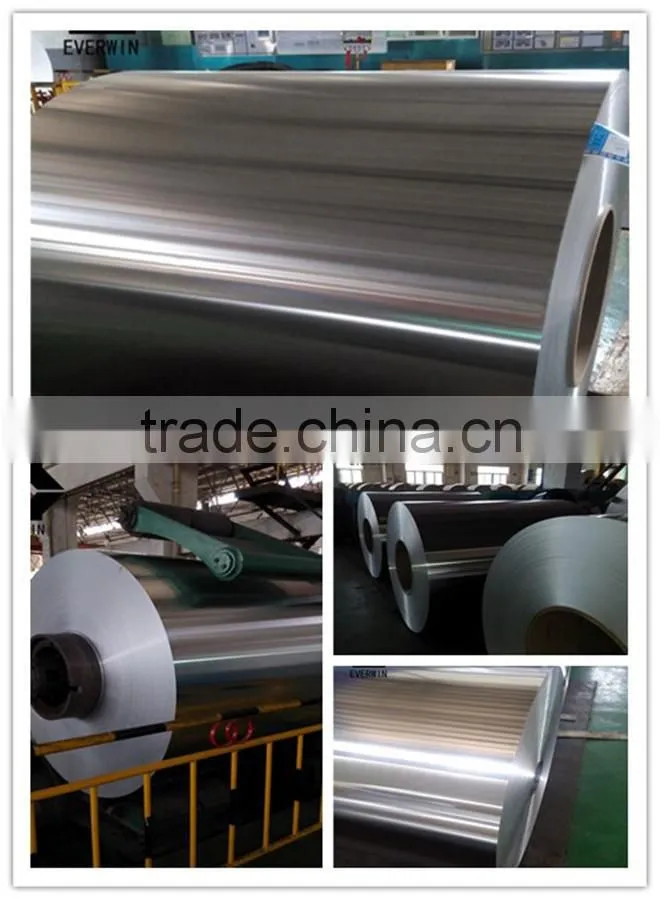 Extensive use of aluminum coil