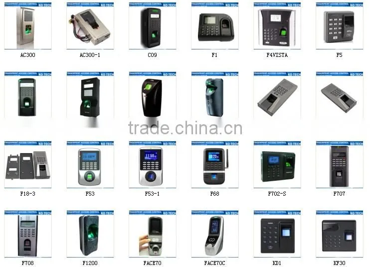 KO-F11 Fingerprint Keypad Access Control System Optional Integrated Smart Card Reader