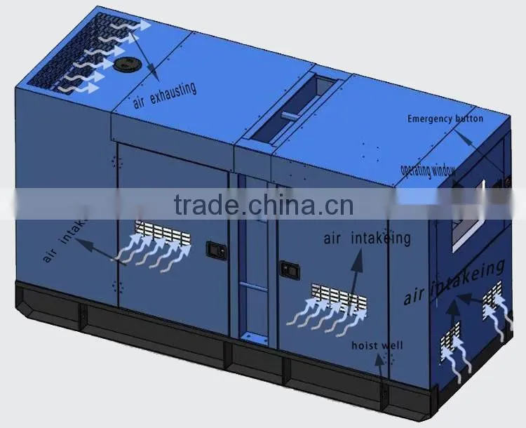 home use silent type diesel generator 60db super silent generator for home use