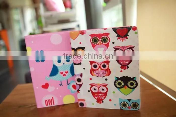 Customized Animal Pattern Leather Tablet Case Flip Cover For Lenovo A7-30 A3300