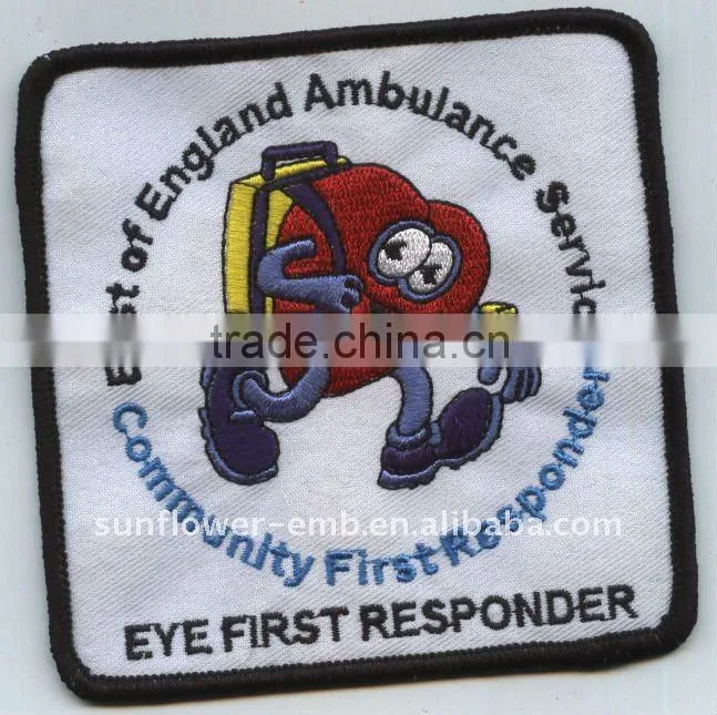 In iron patches cartoon