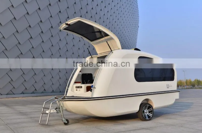 2016new type fiberglass boat trailer for sale