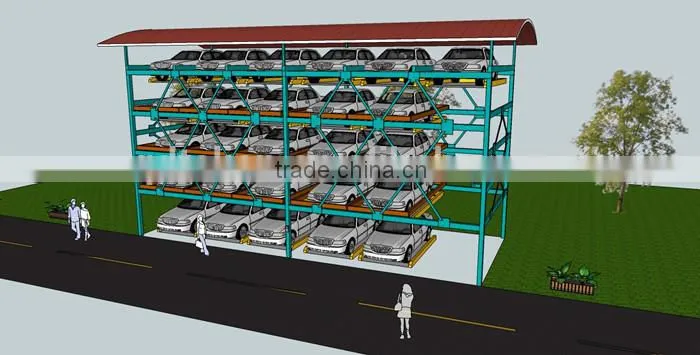 multi levels parking lift smart parking system auto parking car lift