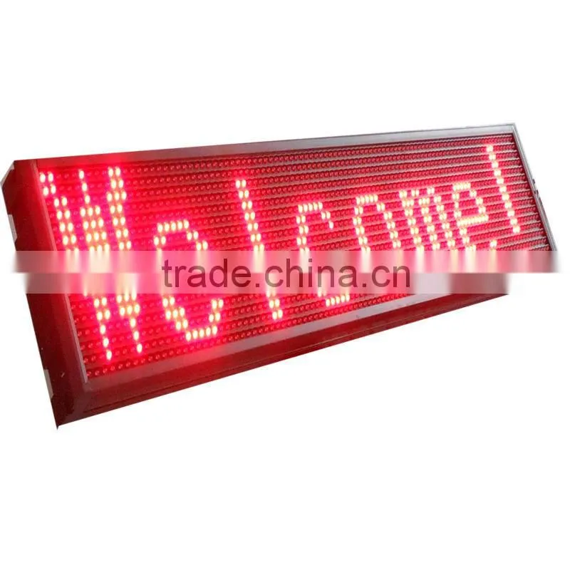 without acrylic mask LED message display