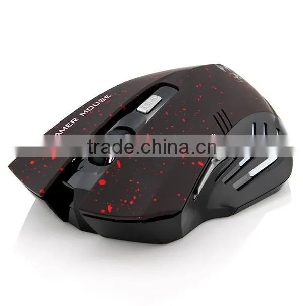 professional wireless gaming optical mouse for gaming pc
