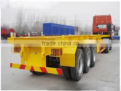 SINOTRUK HOWO flatbed trailer with container lock