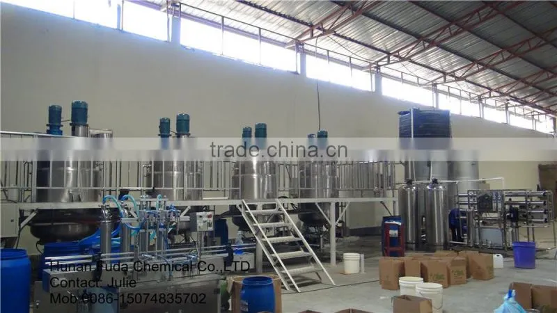 Shampoo machinery