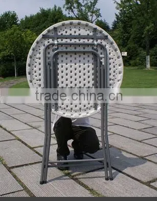 Plastic bar table with table cover
